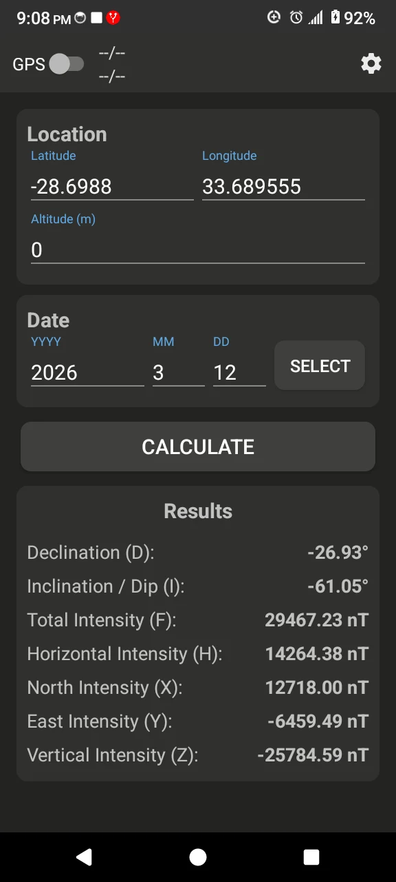 Coordinate Converter Plus screenshot
