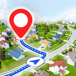 GPS Earth Maps Satellite View 아이콘